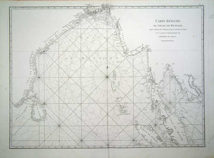 Carte Reduite Du Golfe De Bengale