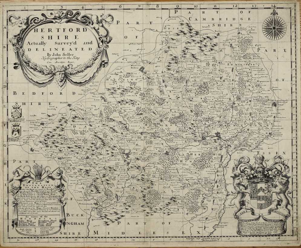 Hertfordshire Actually Surveyed and Delineated