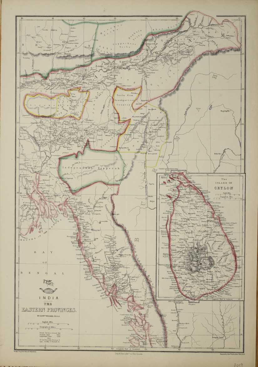 India. The Eastern Provinces