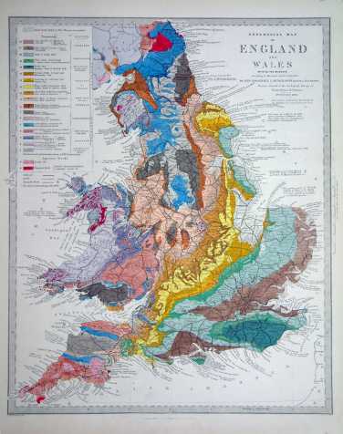 Geological Map of England and Wales