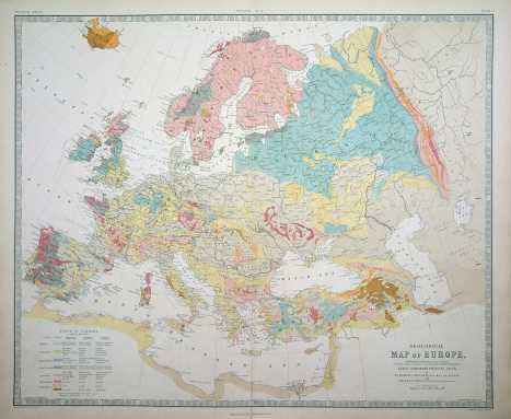 Geological Map of Europe