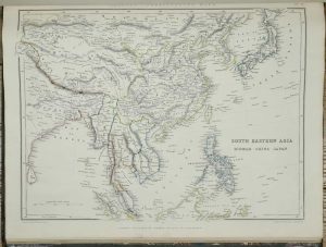 Sharpe's Corresponding Atlas, Comprising Fifty-Four Maps, Constructed upon a System of Scale and Proportion ...