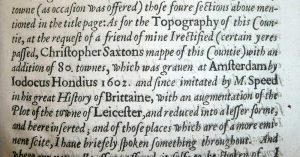 The Description of Leicester Shire, containing matters of antiquitye, historye, armorye, and genealogy. Written by William Burton, Esqu: