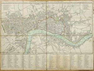 London, Westminster and Southwark, Accurately delineated from the latest Surveys