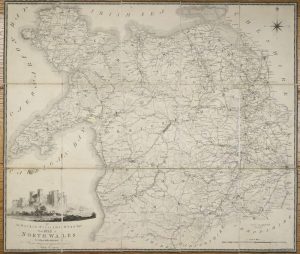 To Sir Watkin Williams Wynn, Bart. this Map of North Wales is Respectfully Inscribed