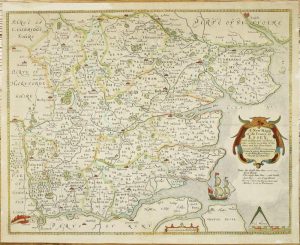 A New Mapp of the County of Essex. Printed and sould by Iohn Overton