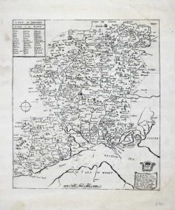 A Mapp of Hantshire