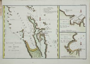 Riviere Tamise et Baye Mercure a la Nle. Zelande, Baye des Isles dans la Nle. Zelande [and] Baye de Tolaga dans la Nle. Zelande
