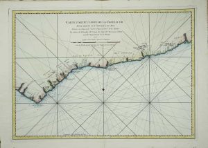 Carte Particuliere de la Coste D'Or