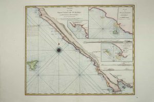 Chart of the West Coast of Sumatra from Bencoolen to Keysers Bay