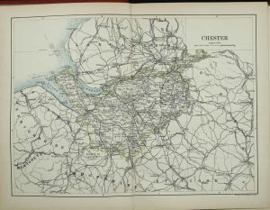 The Modern County Atlas of England & Wales Comprised in Fifty Seven Maps, all on one Scale arranged Alphabetically with complete Index