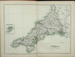 The Modern County Atlas of England & Wales Comprised in Fifty Seven Maps, all on one Scale arranged Alphabetically with complete Index