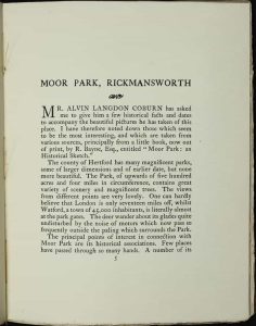 Moor Park; Rickmansworth