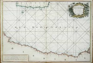 The Coast of the Mediterranean Sea from Cape Razatin to Alexandria, with part of the Island of Candia